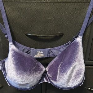 Blue Velvet Bra